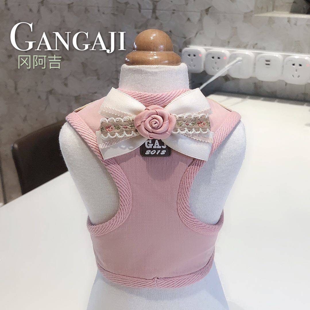 Gangaji Okaji quality Puppy teddy Bears small dogs Dogs Rope Universal Item Ring Breast baby bag Traction Rope