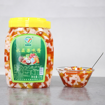 Tricolored crystal coconut packaging fruit drink daily milk tea raw coconut cold drink cold fruit drink concentrate