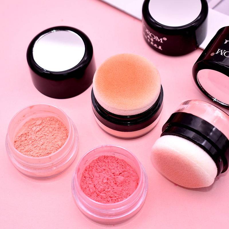 You Ruo touch silky blush comes with mushroom head brush head mirror Pink good skin tone three-dimensional repair to enhance the color