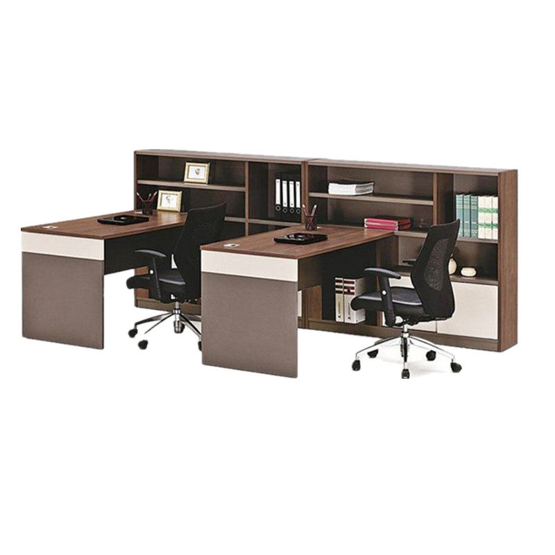 Shanghai financial desk supervisor with cabinet combination table and chair staff partition computer desk custom corner staff desk