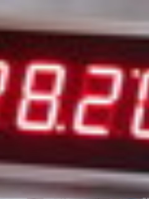 Industrial Signal 0-10V, 4-20Ma or Pt100 Large Screen Wall-Mounted Thermometer Warehouse Display Board