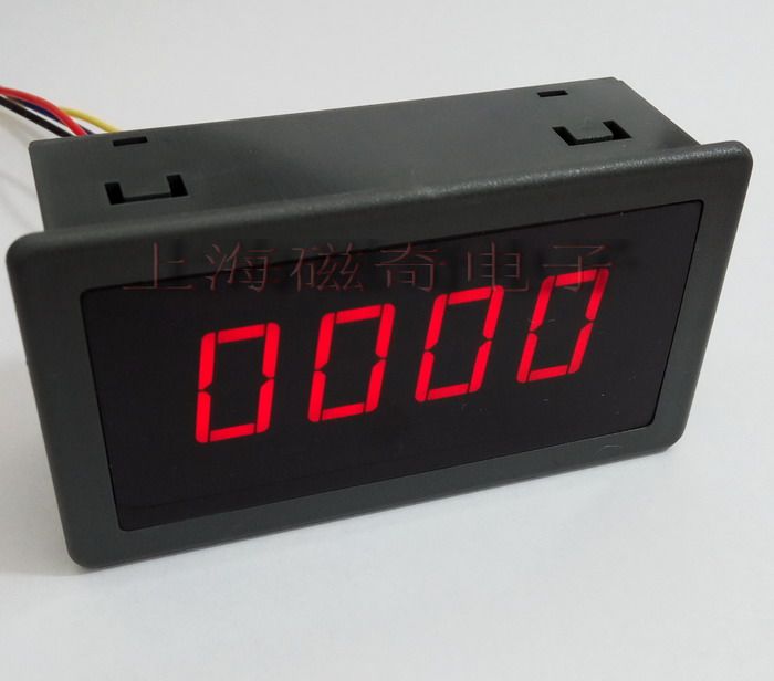 Digital head Four-digit five-digit tachometer frequency head digital display frequency meter Digital display YM5135-FR