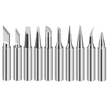 936 soldering station constant temperature electric soldering iron tip universal knife edge B round tip horseshoe inner hot welding tip 907 handle Luo iron tip A grade