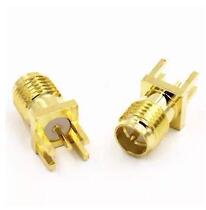 RP-SMA-KE SMA Anti-pole (outer screw inner needle) partial foot straight head SMA-KHD Anti-connection external screw inner needle welding plate