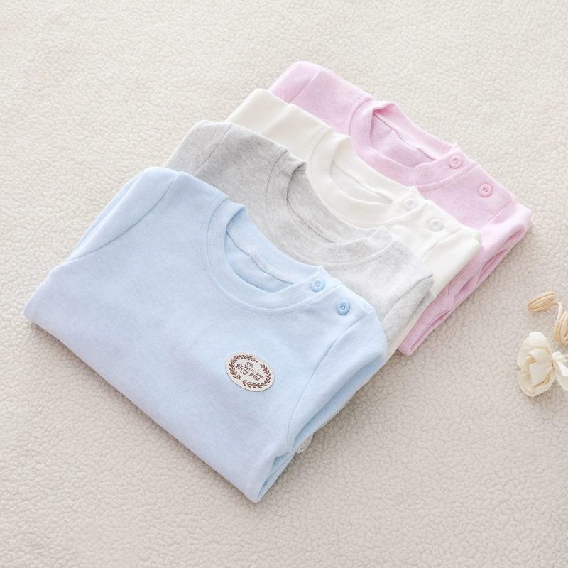 Bộ đồ lót nhung trẻ em ấm áp cho nam Bộ quần áo cotton cho bé trai và bé gái mùa thu màu cotton bé gấu Wright sản phẩm mới bộ body cho bé