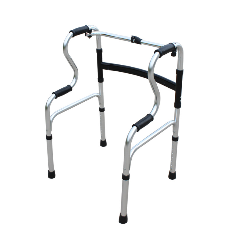 Walker four-legged elderly walker fracture disabled crutches chair crutches cane armrest frame auxiliary walker