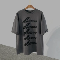 We11done rearge short -sleeed grey