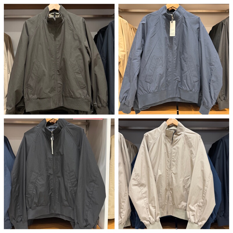 Uniqlo Men's and Women's Unisex Harrington Jacket Outerwear Jacket 487318