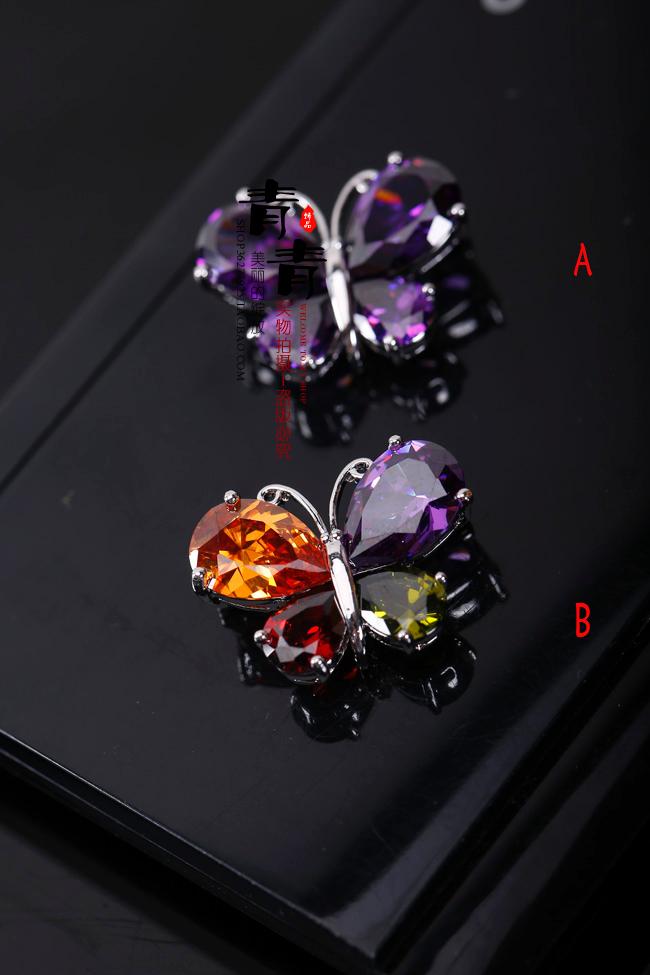 Broche femme en cristal naturel pierres semi-précieuses - Ref 1176302 Image 16