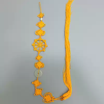 Fuhui Buddhist supplies, Dharma utensils, Buddhist costumes, monk clothes, hanging ears, 108 beads, hanging beads, dovetail back clouds hanging from the main dharma