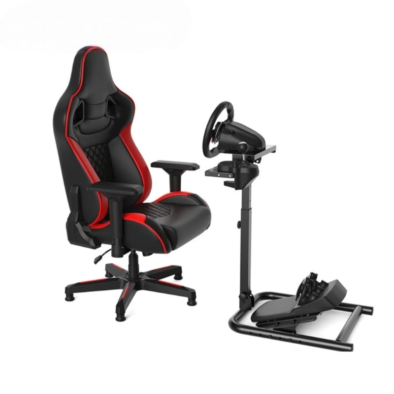 Racing Simulator Stand Seat Steering Wheel Stand Racing Game Single-Arm Small Apartment Logitech Magic Claw Racing Simulator Stand Seat Steering Wheel Stand Racing Game Single-Arm Small Apartment Logitech Magic Claw