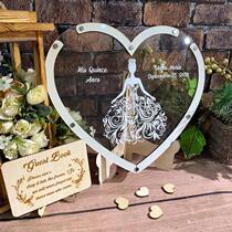 Custom photo painting signed to the center-shaped transparent Yalik message box wedding signing to the Taicompany Annual Meeting Event