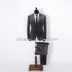 Người nổi tiếng 川 bộ vest nam tùy chỉnh retro sang trọng màu xám vàng nhung mỏng phù hợp với bộ đồ nam quần áo nam Suit phù hợp