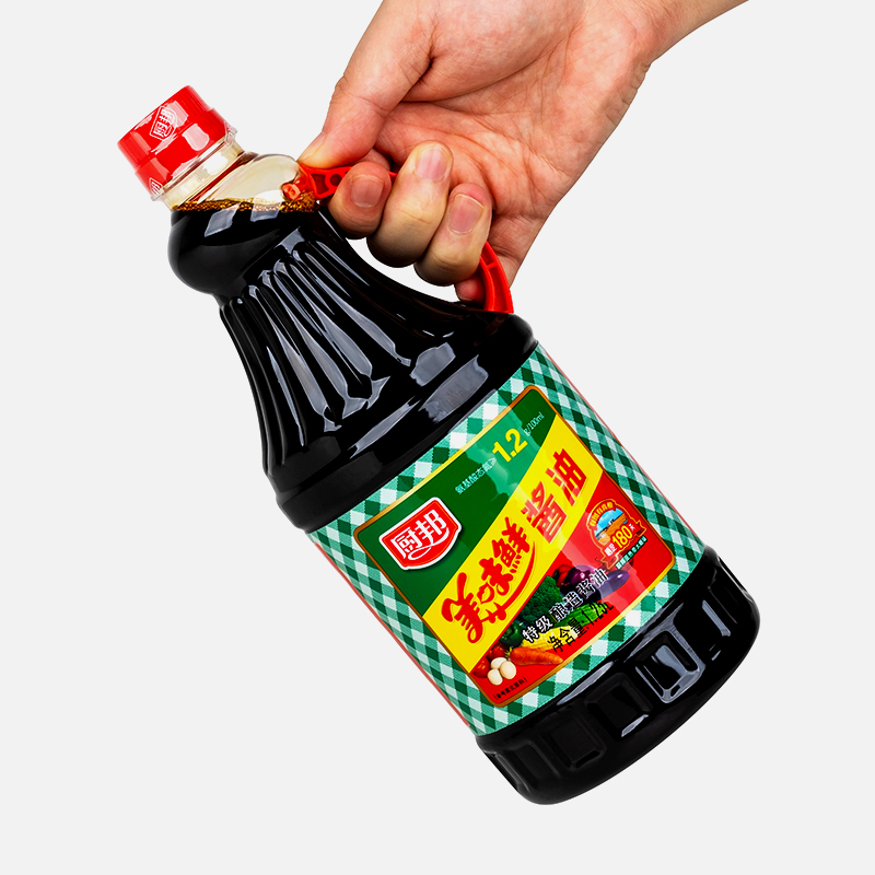 Kitchen Bon Delicious Fresh Seafood Soy Sauce 1 25L Non-genetically modified soybean brew steamed fish to cool and mix raw with sauce