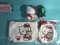 Three Literns sanrio40 Anniversary Jedi Hello kitty Bear Three Sets of Hanging Accessories Slanted Satchel Bag