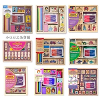 Детский динозавр с буквами для принцессы, печать из натурального дерева, США, английские буквы