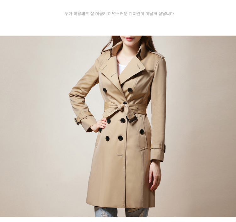 Trench pour femme EYESONU en Coton - Ref 3225856 Image 15