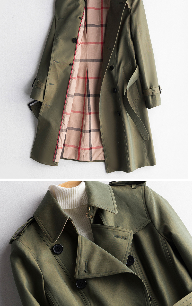 Trench pour femme EYESONU en Coton en Coton - Ref 3225633 Image 25
