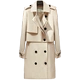 EyesonU Hàn Quốc phiên bản của mùa thu phần dài mới của mùa xuân và mùa thu áo của phụ nữ hai mảnh mỏng thời trang giản dị áo gió phụ nữ mẫu áo dạ ngắn đẹp 2021 Trench Coat