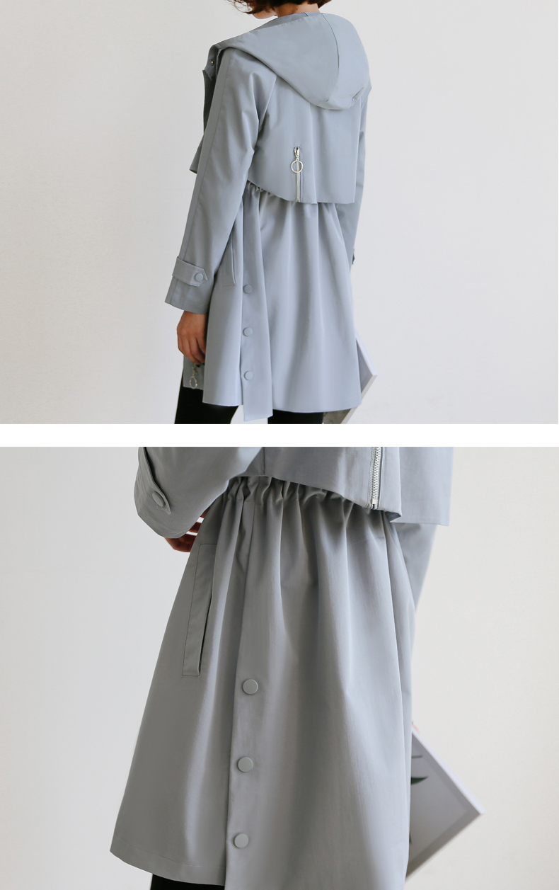 Trench pour femme EYESONU en Coton - Ref 3226848 Image 21