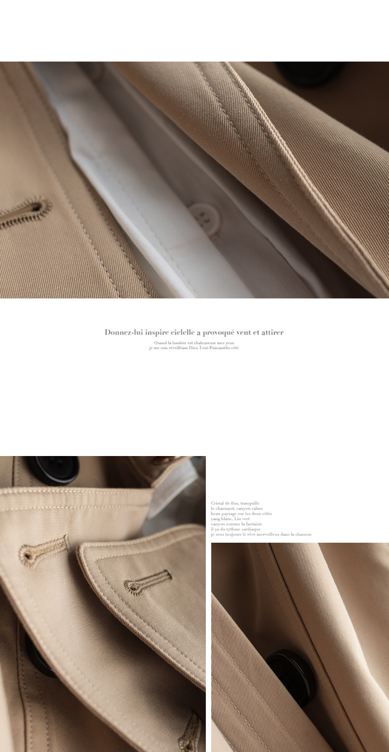 Trench pour femme EYESONU en Coton - Ref 3225856 Image 26