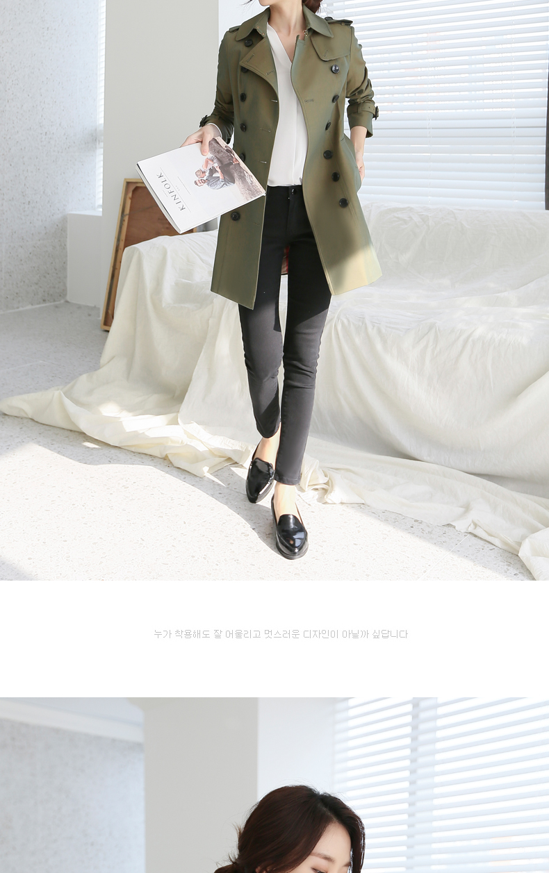 Trench pour femme EYESONU en Coton en Coton - Ref 3225633 Image 15