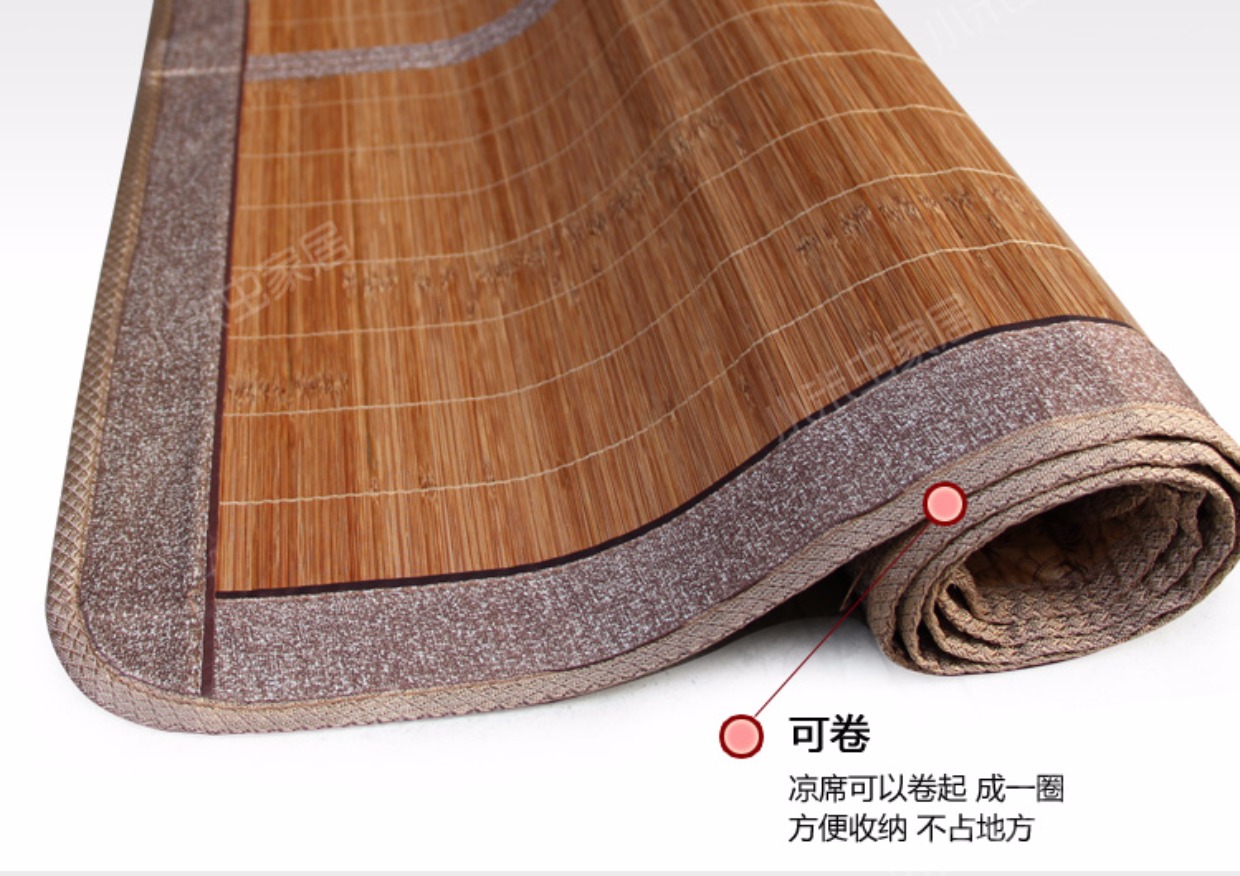 Sinh viên Ký túc xá giường mat tiểu đứng về phía gấp gương dày thảm carbon 0,9 / 1,2 / 1,5 m vận chuyển - Thảm mùa hè chieu dieu hoa cao su non