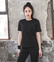 Футболка с коротким рукавом, круглый воротник