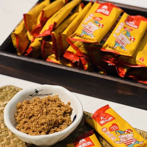 Детская свиная нить Xianggonggong Specials, индивидуальная упаковка Xianggonggong Детская свиная нить, нежный мясной порошок, хрустящий, 250 г