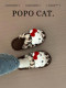 Cute Cat Plush Cotton Slippers Winter Warm Indoor Home Student Dormitory Soft-Soled Non-Slip Cotton Slippers for Women