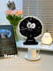 Coal Ball Creative Desktop Clock Ornament Living Room Decoration Clock Simple Household Silent Table Clock