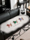 Dachshund Ice Silk Sofa Cushion Summer Cooling Mat 2024 New Light Luxury Non-Slip Seat Cushion High-End Sofa Cover Cloth