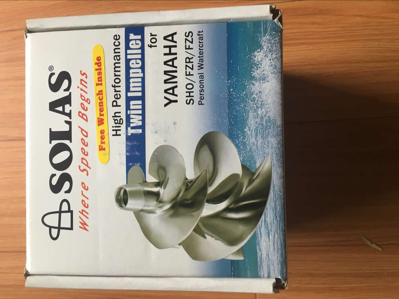 YAMAHA Mountain Yeo Ferris Double Stainless Steel Propeller Morrowing Retrofit Paddle (FZR FZS)