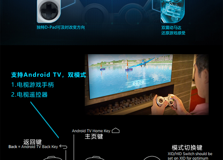 Logitech F710 Máy tính chơi game không dây USB Android TV NBA Live FIFA Monster Hunter Steam - Người điều khiển trò chơi tay cầm fo4