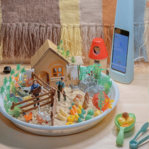 Sensory basin Mengshi early education toy training childrens game props storage landscape decoration boys and girls