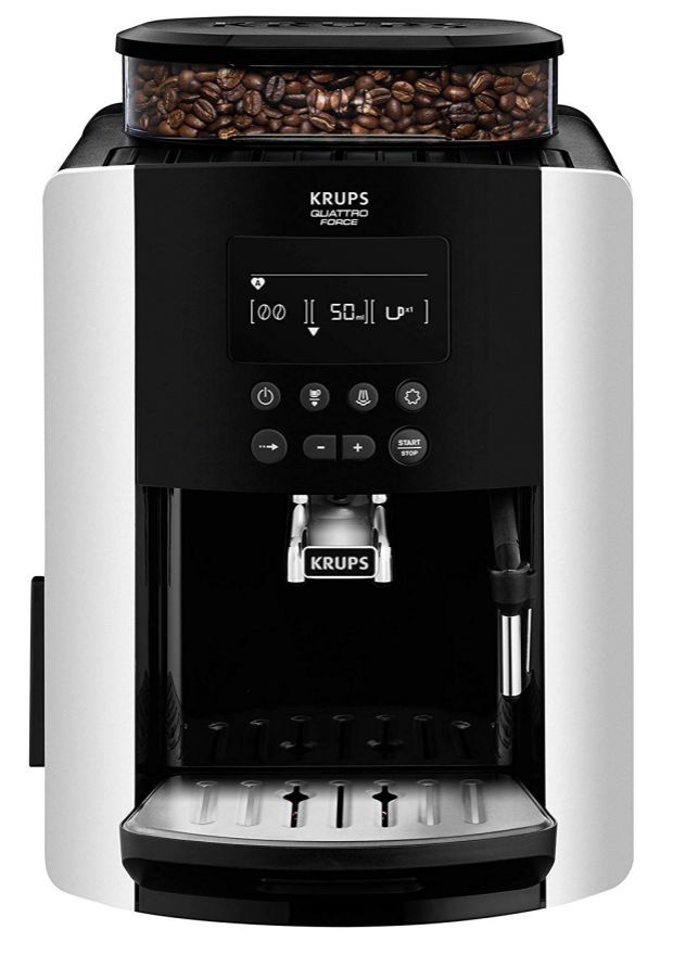 Cửa hàng nước ngoài Krups Krupp EA8178 máy pha cà phê tự động Màn hình LCD hệ thống làm sạch tự động - Máy pha cà phê máy pha cà phê espresso gia đình