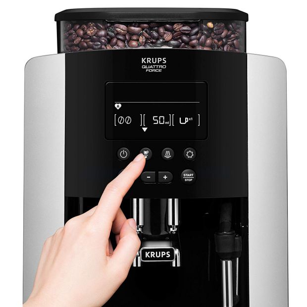 Cửa hàng nước ngoài Krups Krupp EA8178 máy pha cà phê tự động Màn hình LCD hệ thống làm sạch tự động - Máy pha cà phê máy pha cà phê espresso gia đình