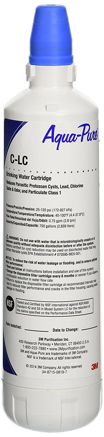 Overseas 3M Aqua-Pure Cuisine Water purifier replacement filter core AP EASY C-LC AMERICAN SHIPPED