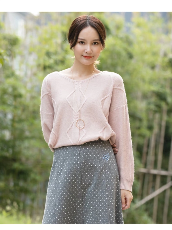 Áo len kim cương ba chiều Aline / Alai - Đan Cardigan