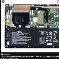 Brand new original ACER SF314-43 notebook cooling fan Ryzen 7 2021 models