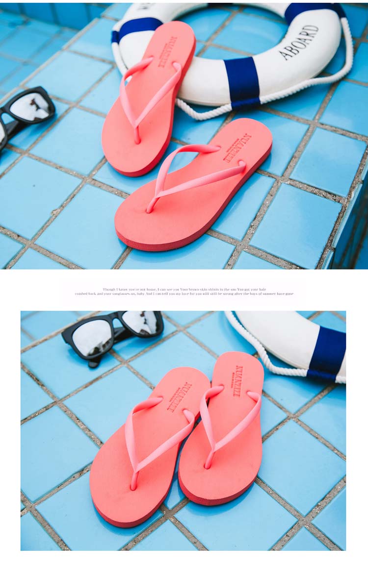 2018 dép mới của nam giới thời trang mùa hè mặc của nam giới không trượt mềm dưới flip flops nam triều kéo bên ngoài mặc giày bãi biển người đàn ông