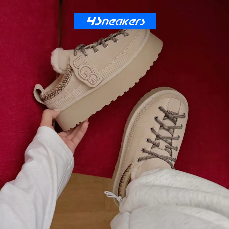Ugg Slipper Evolution Warm Thick-Soled Height-Increasing Slip-On Casual Shoes 1180361 Ugg Slipper Evolution Warm Thick-Soled Height-Increasing Slip-On Casual Shoes 1180361