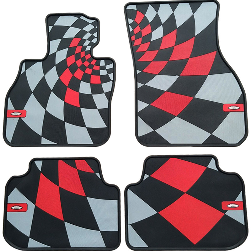 Mini MINI COOPER F54 F55 F56 F57 JCW foot pad trunk mat suede silicone