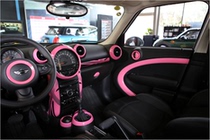 MINI Countryman R60 meter cladding central control desk air outlet outer ring interior ring