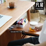 Fanwu Furniture Lives in Jiyu прикроватного шкафа полного дерева ультра -норроу мини -мини -шкаф для хранения шкафа вишнево