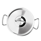 Немецкий производитель импортированного шрифта Fissler's Grid Soup Soup Pot 24 см тушеной горшок 18/10 нержавеющая сталь