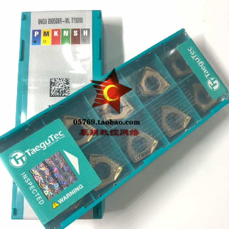 Taegutec 6NGU090508R-ML TT9080 stainless steel multi-faceted milling blade new anti-counterfeiting
