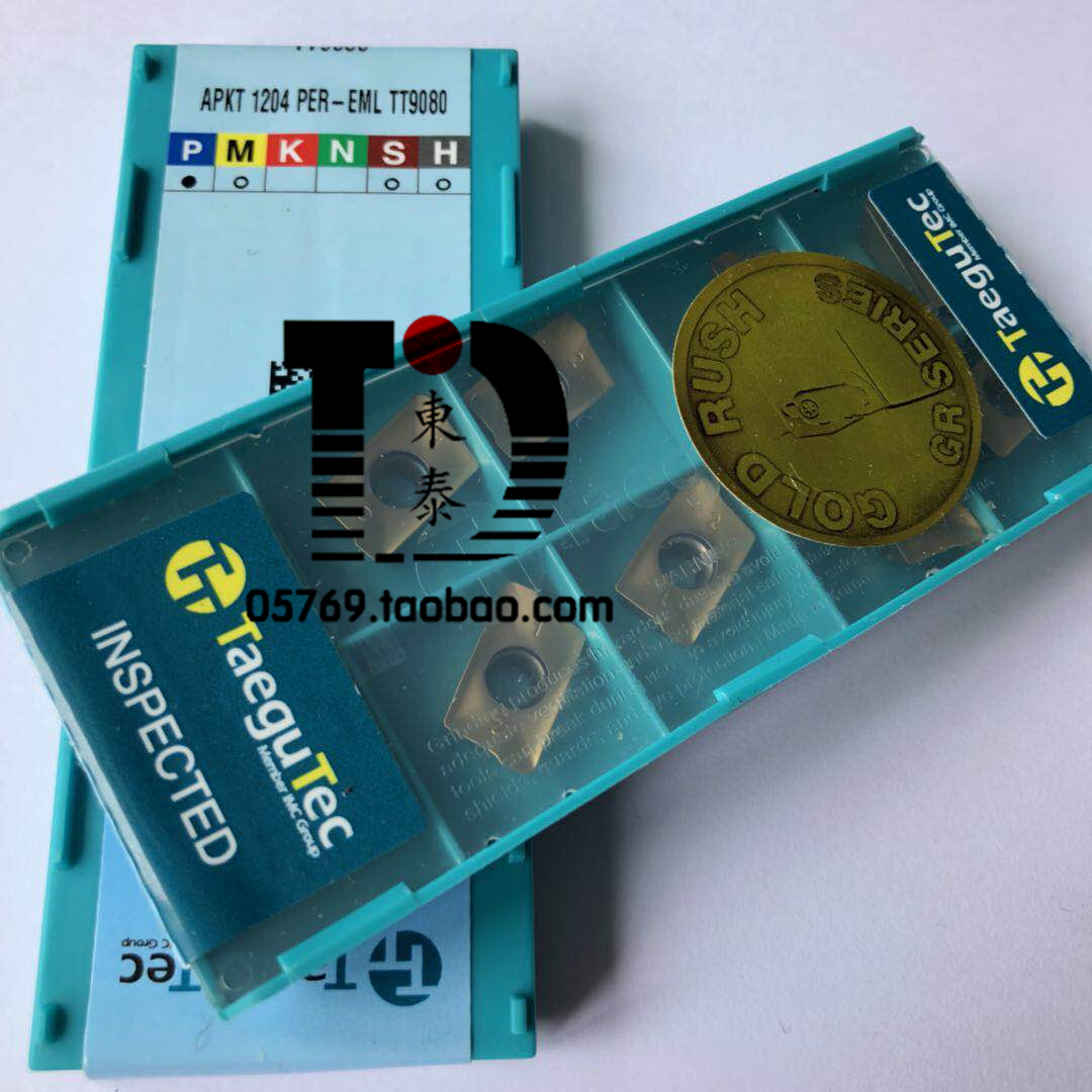 Taegutec APKT1204PER-EML TT9080 Stainless steel crude milling cutter original special price