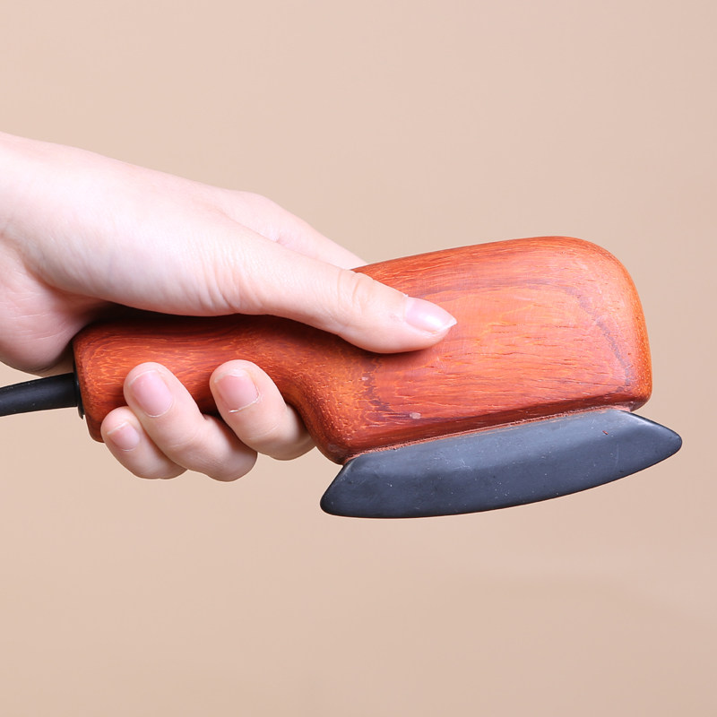 Stone-needle scraping plate electric heat knife type heating needle-type shoulder neck dredge through warm moxibustion energy physiotherapy