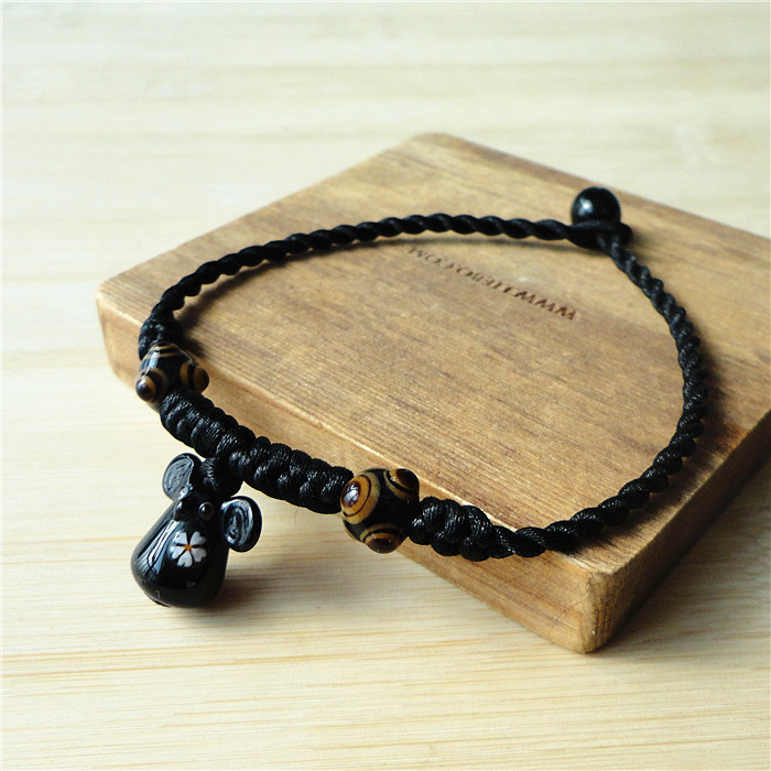 Bracelet de cheville Couple OTHER   en Verre - Ref 3101866 Image 3